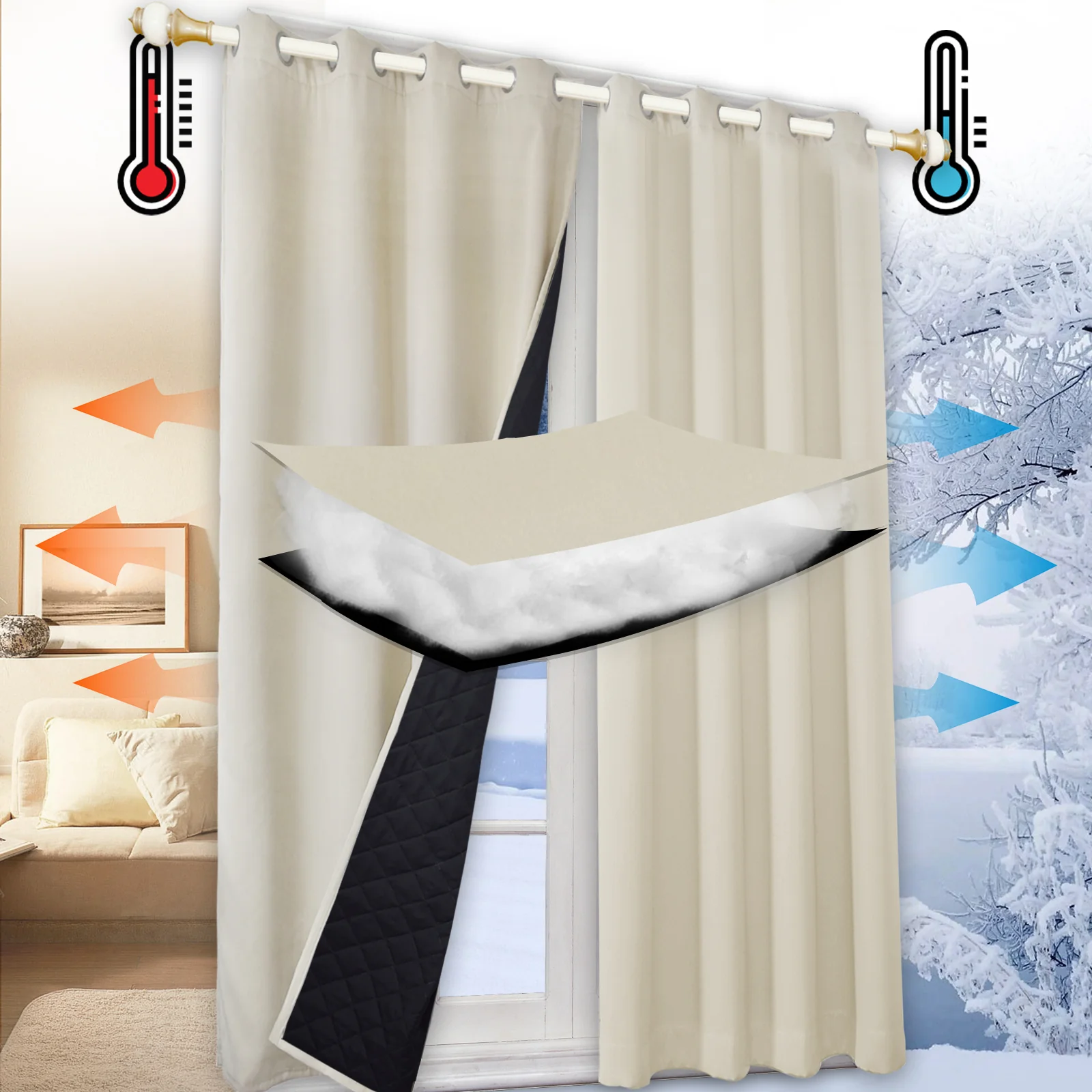 All curtains