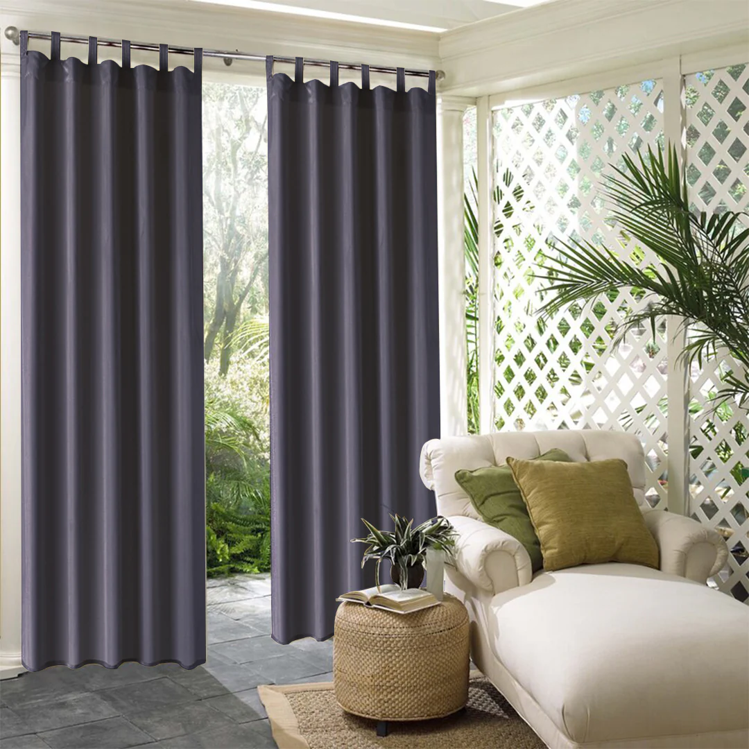 Suchoutdoor Outdoor Waterproof Curtains, Tab Top, for Porch/Pavilion/Patio, 1 Panel - Image 22