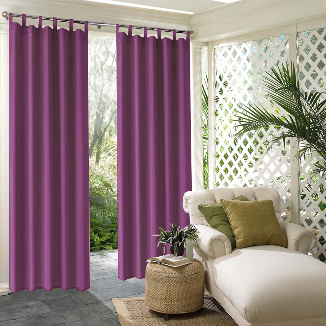 Suchoutdoor Outdoor Waterproof Curtains, Tab Top, for Porch/Pavilion/Patio, 1 Panel - Image 59