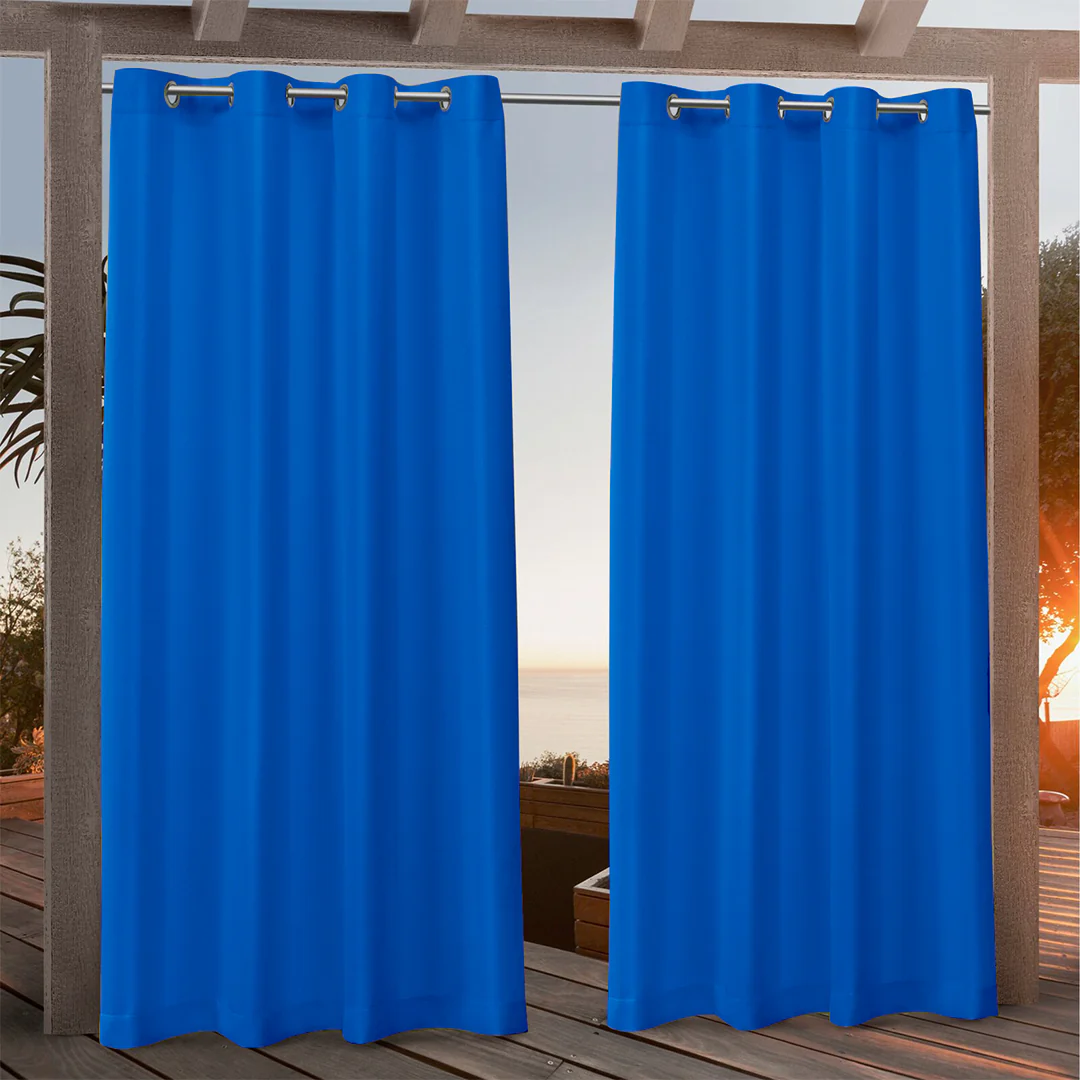 Suchoutdoor Custom Sizes Outdoor Waterproof Curtains, Grommet Top Silver, for Porch/Pavilion/Patio, 1 Panel - Image 78