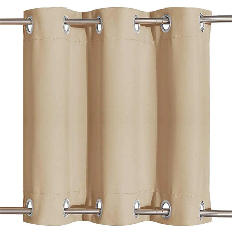 Suchoutdoor Custom Sizes Outdoor Waterproof Curtains, Grommet Top Silver, for Porch/Pavilion/Patio, 1 Panel - Image 99
