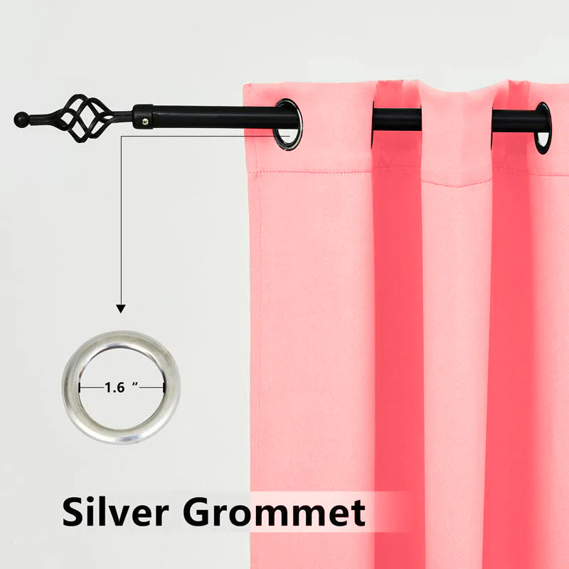 Suchoutdoor Outdoor Waterproof Curtains, Top Bottom Grommet, for Porch/Pavilion/Patio, 1 Panel - Image 60