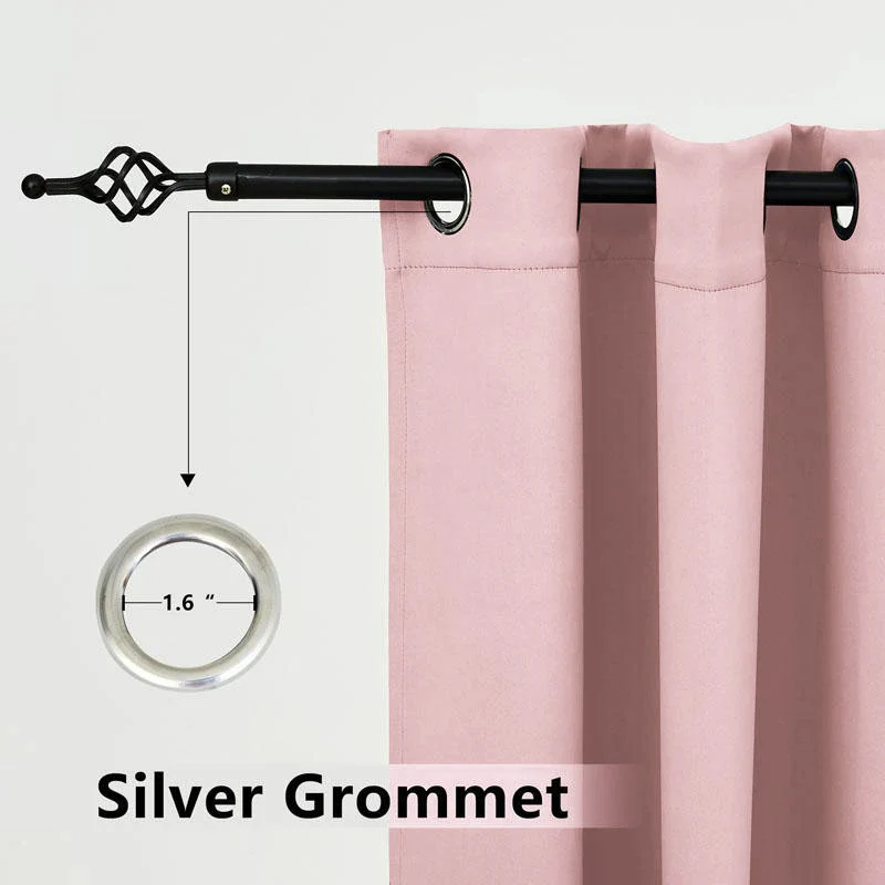 Suchoutdoor Outdoor Waterproof Curtains, Top Bottom Grommet, for Porch/Pavilion/Patio, 1 Panel - Image 84