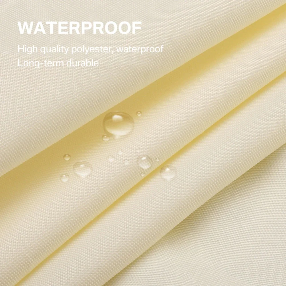 Outdoor Waterproof Anti-UV Shade Sail, Sunscreen Rain Cover, Garden Awning - Image 3